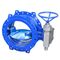 Butterfly valve Series: EKN® H Type: 21172 Ductile cast iron/Ductile cast iron Double-eccentric KIWA Gearbox Flange